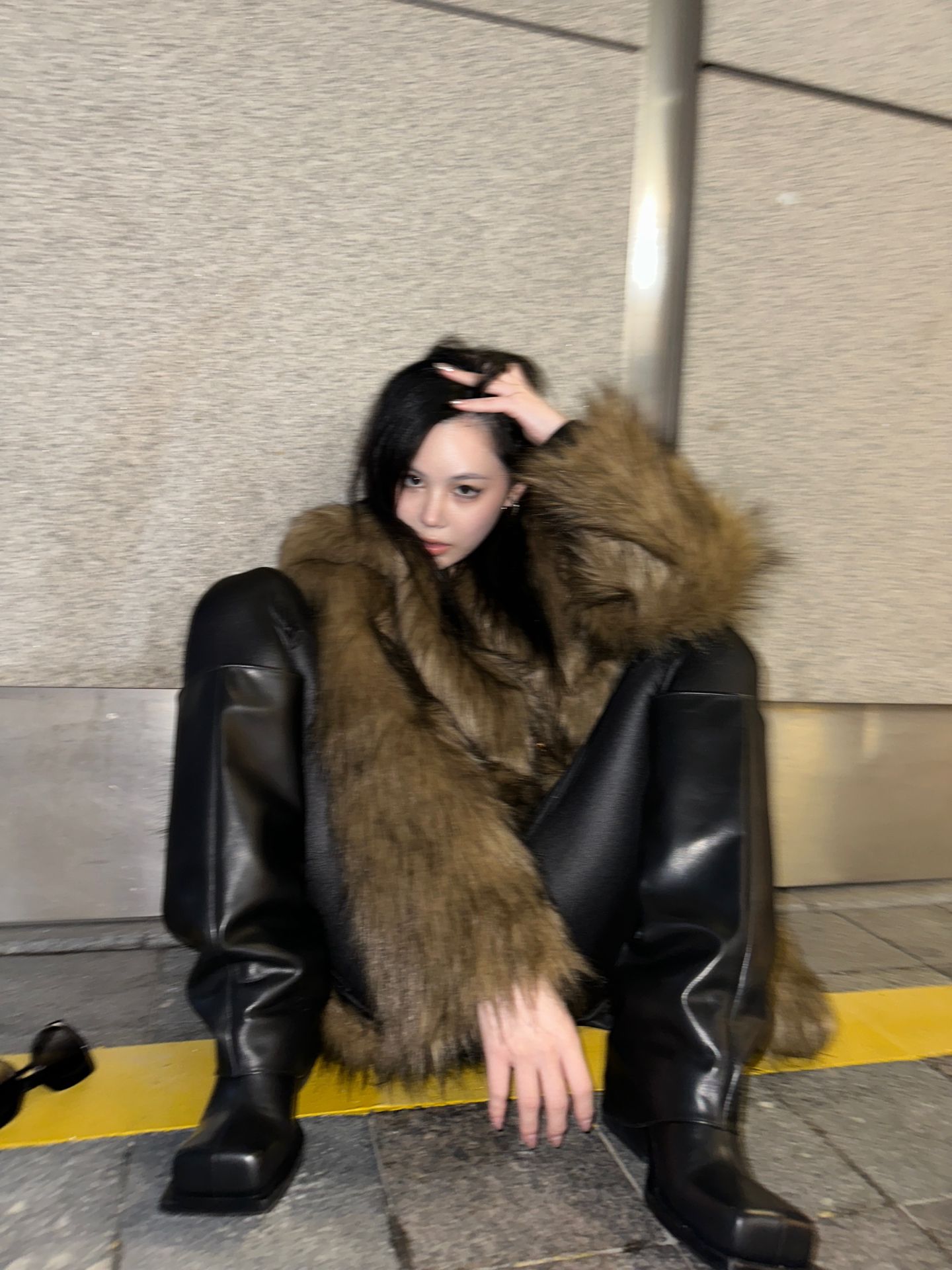 踢踏舞鞋色 褐绿色 榉树色 毛条 暗黑风  - VALI鞋履AI设计主图