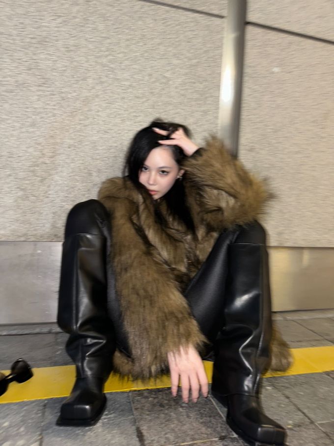 踢踏舞鞋色 褐绿色 榉树色 毛条 暗黑风 