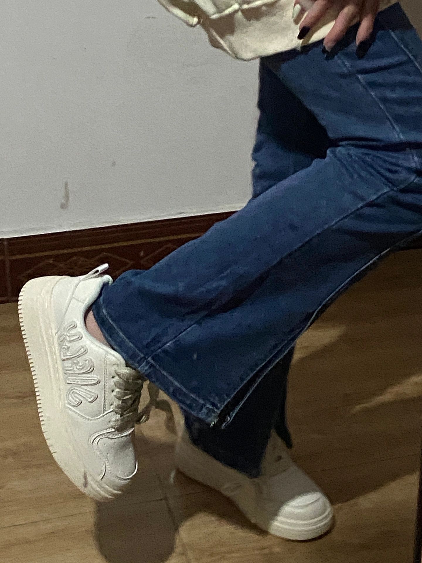 牛仔面料 洗水 波塞冬蓝  - VALI鞋履AI设计主图