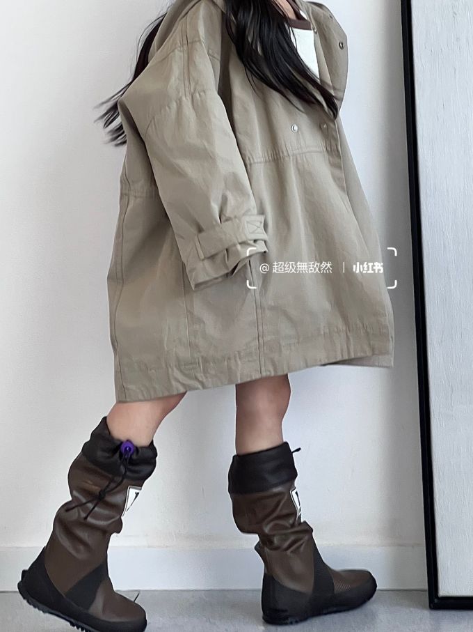 棉麻 H型 岩脊色 复古卡其色 蘑菇色 基础扣饰 