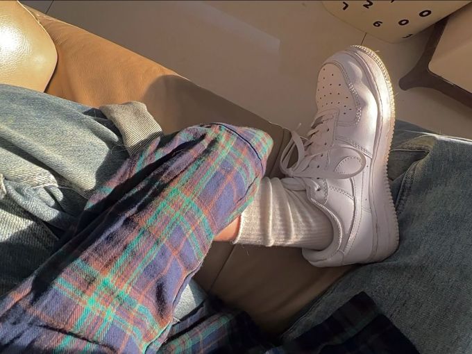 棉麻 条纹/波纹 格纹/菱格 蓝黑色 