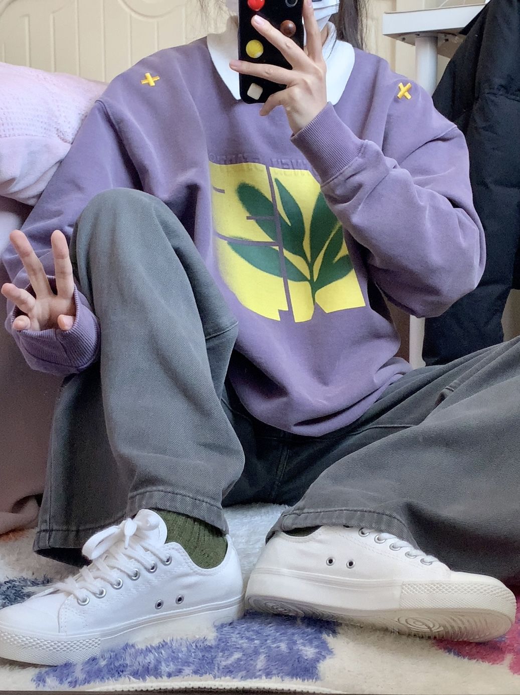 牛仔面料 夜空色  - VALI鞋履AI设计主图