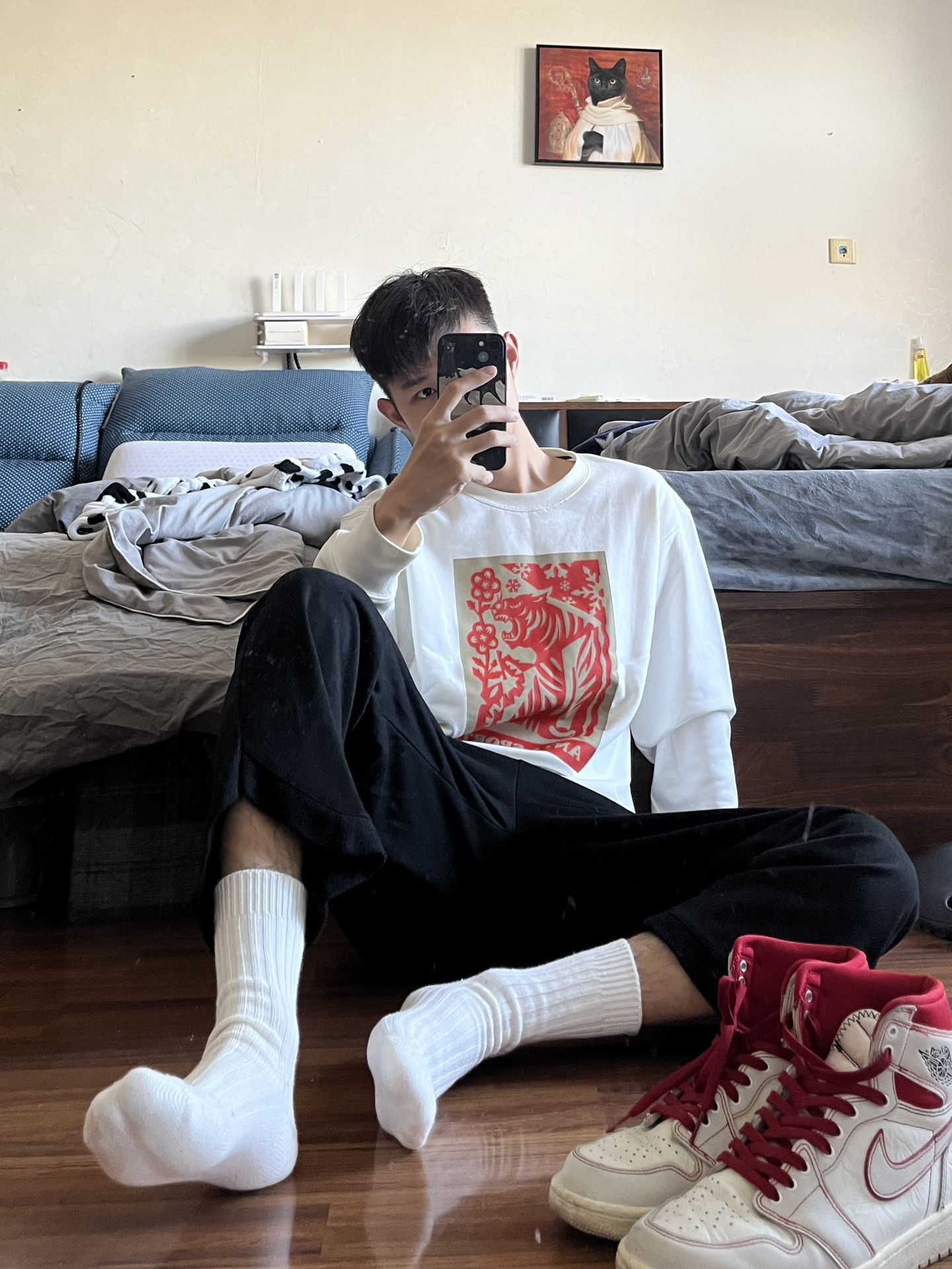 蓝黑色  - VALI鞋履AI设计主图