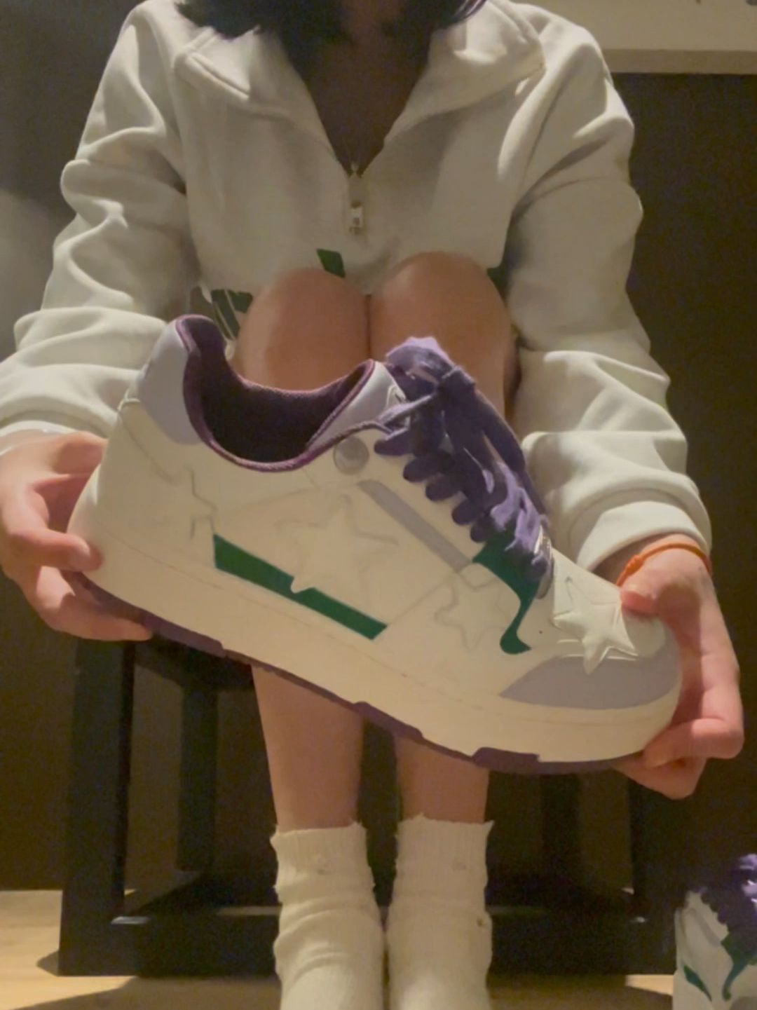 针织面料 H型 衬衫领 浅棕褐色 石灰华色 基础扣饰 性感  - VALI鞋履AI设计主图