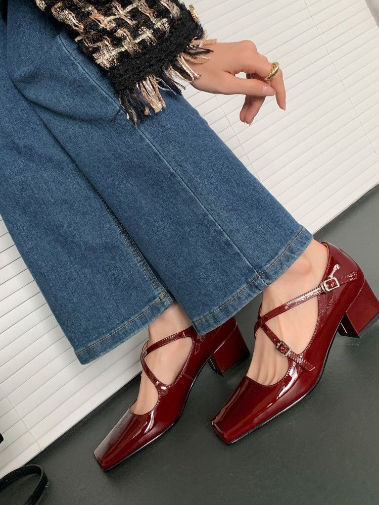 牛仔面料 洗水 水手蓝色 蓝灰色  - VALI鞋履AI设计主图