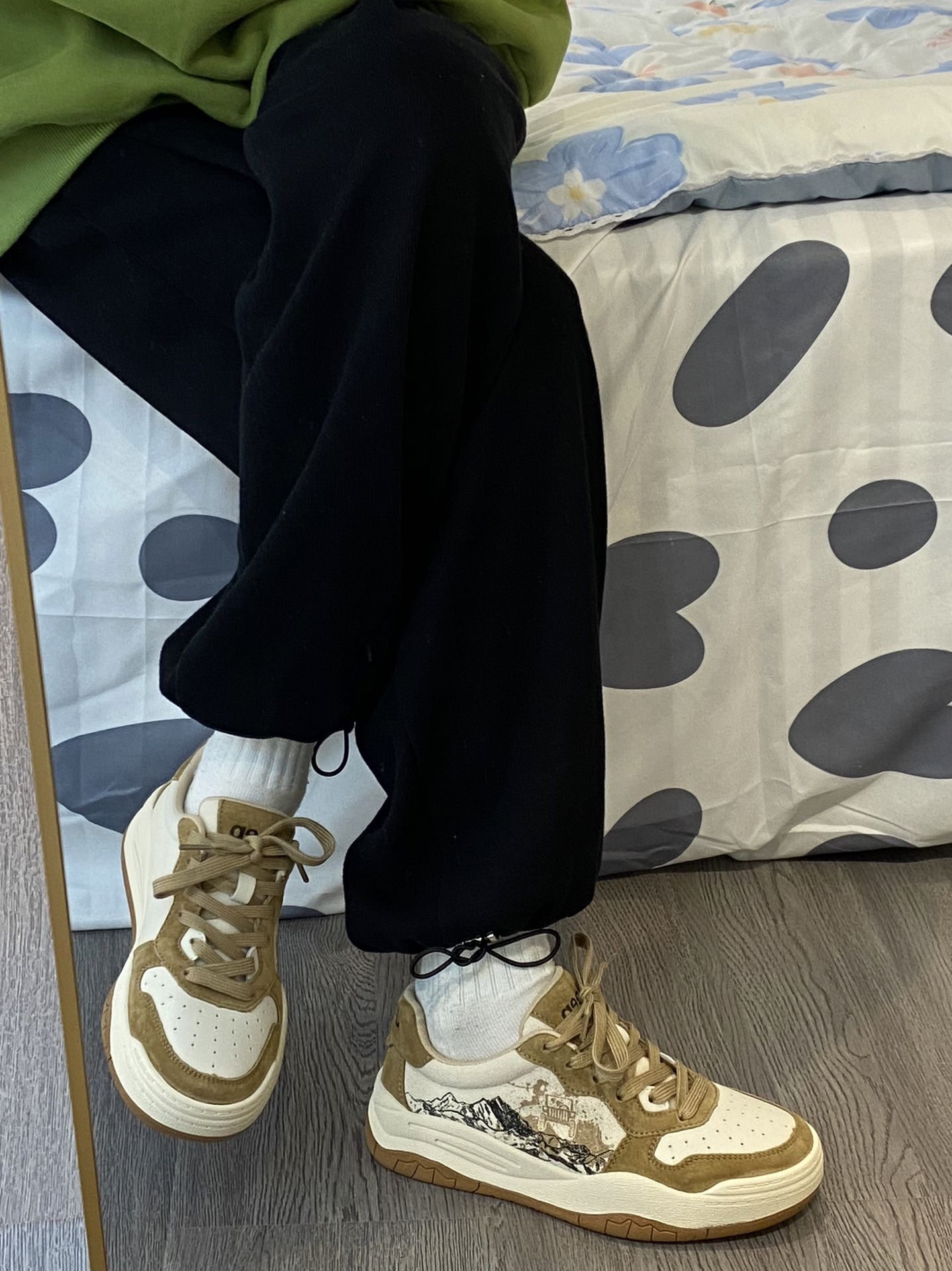 蓝黑色  - VALI鞋履AI设计主图