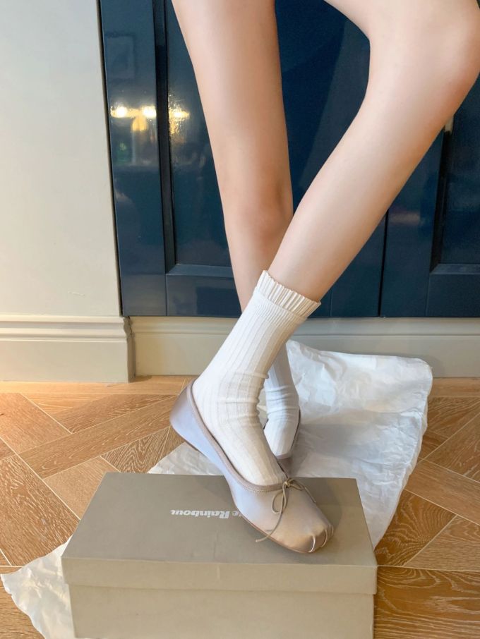 异形跟 高跟 异形头-分趾 低帮 一脚蹬 浅口鞋 皮革 