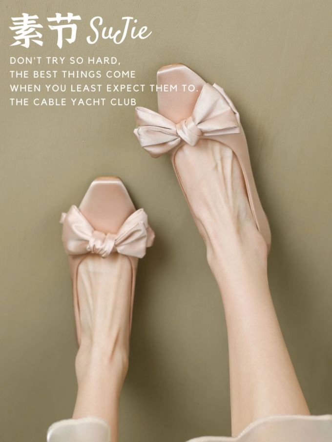 方头 低帮 一脚蹬 浅口鞋 