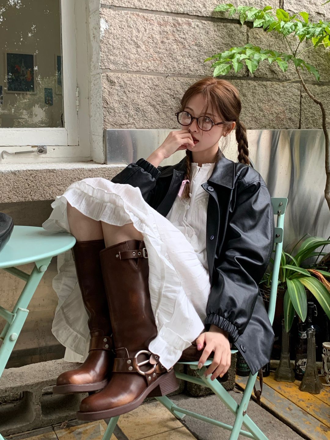 防护功能 抽褶 踢踏舞鞋色 巧克力棕色 基础扣饰  - VALI鞋履AI设计主图