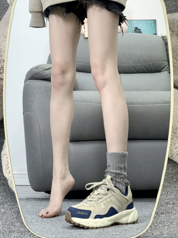 厚底 圆头 低帮 系带 深口鞋 