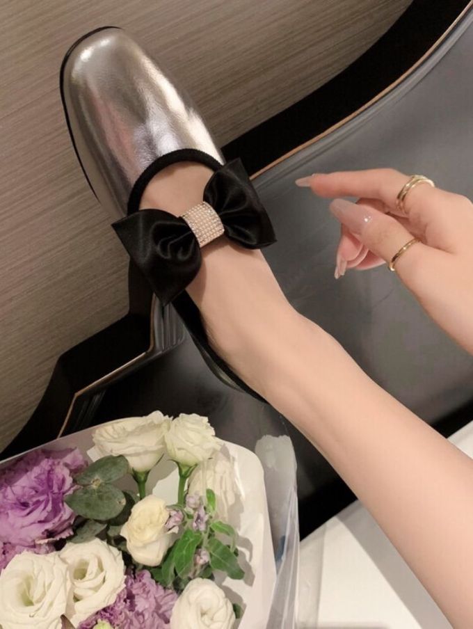 圆头 低帮 一脚蹬 深口鞋 