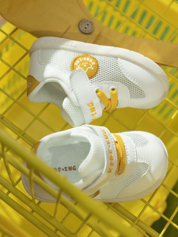 平底 圆头 低帮 魔术贴 深口鞋 网面 