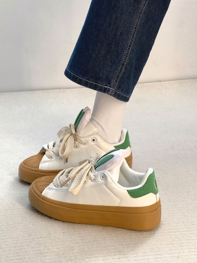 平底 圆头 低帮 系带 深口鞋 皮革 