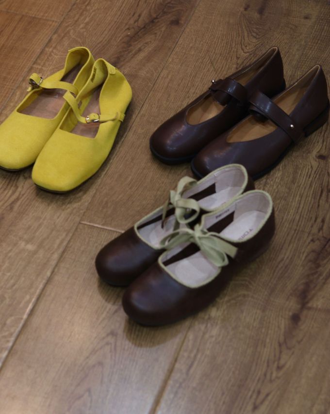 粗跟 低跟 异形头-分趾 低帮 松紧带 中口鞋 皮革 