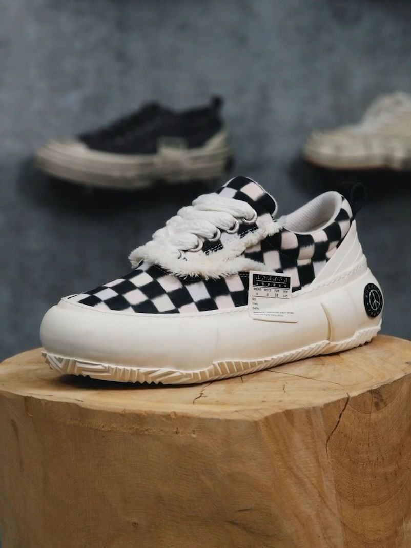 平底 圆头 低帮 系带 深口鞋 皮革  - VALI鞋履AI设计主图