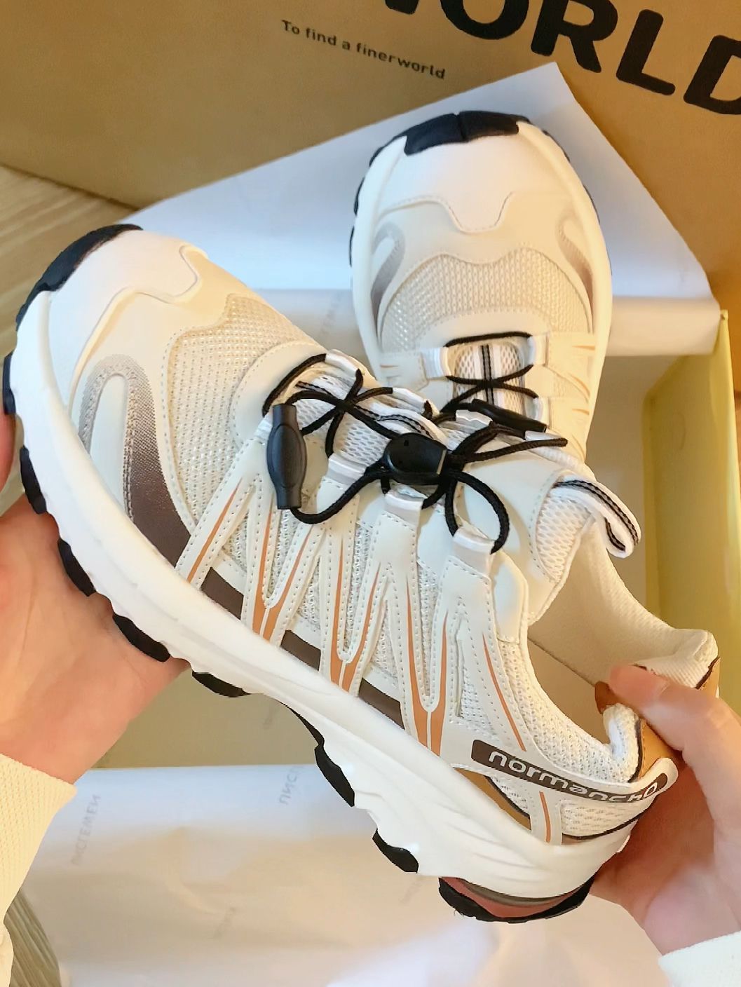 厚底 圆头 低帮 系带 深口鞋  - VALI鞋履AI设计主图