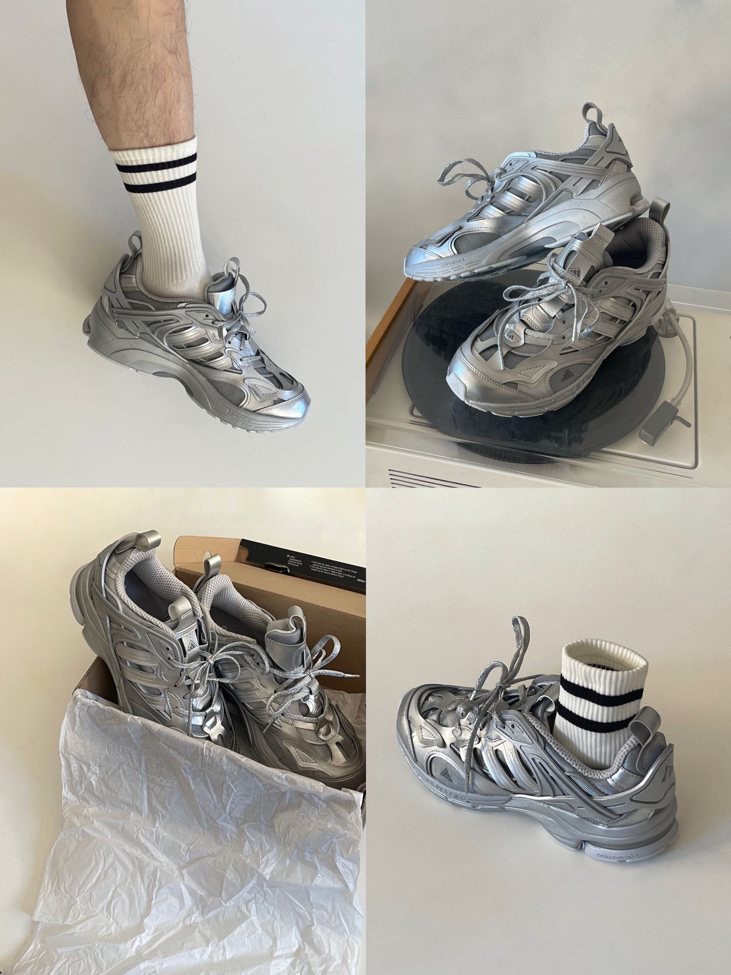 厚底 圆头 低帮 系带 深口鞋  - VALI鞋履AI设计主图