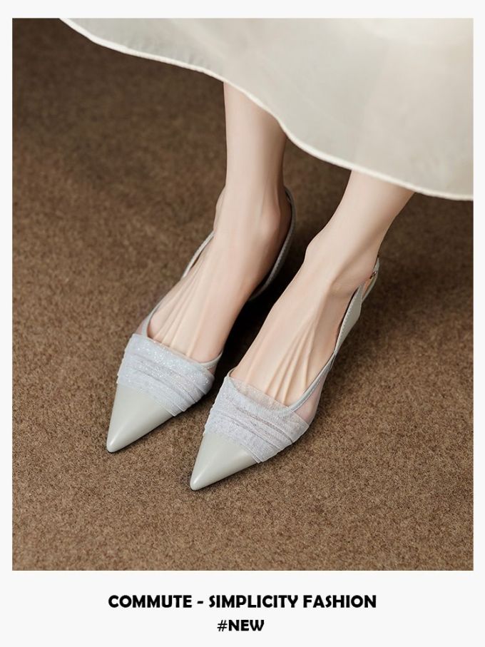 尖头 低帮 一脚蹬 浅口鞋 