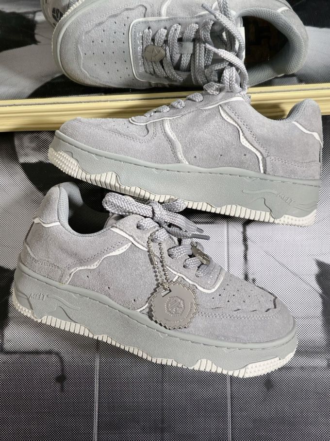 厚底 圆头 低帮 系带 深口鞋 