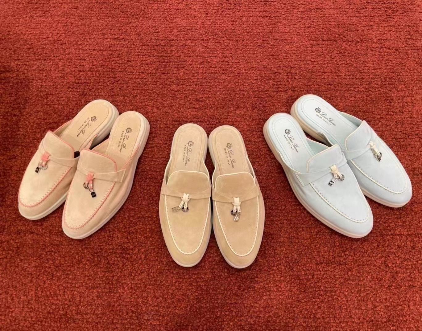 平底 圆头 一脚蹬 皮革  - VALI鞋履AI设计主图