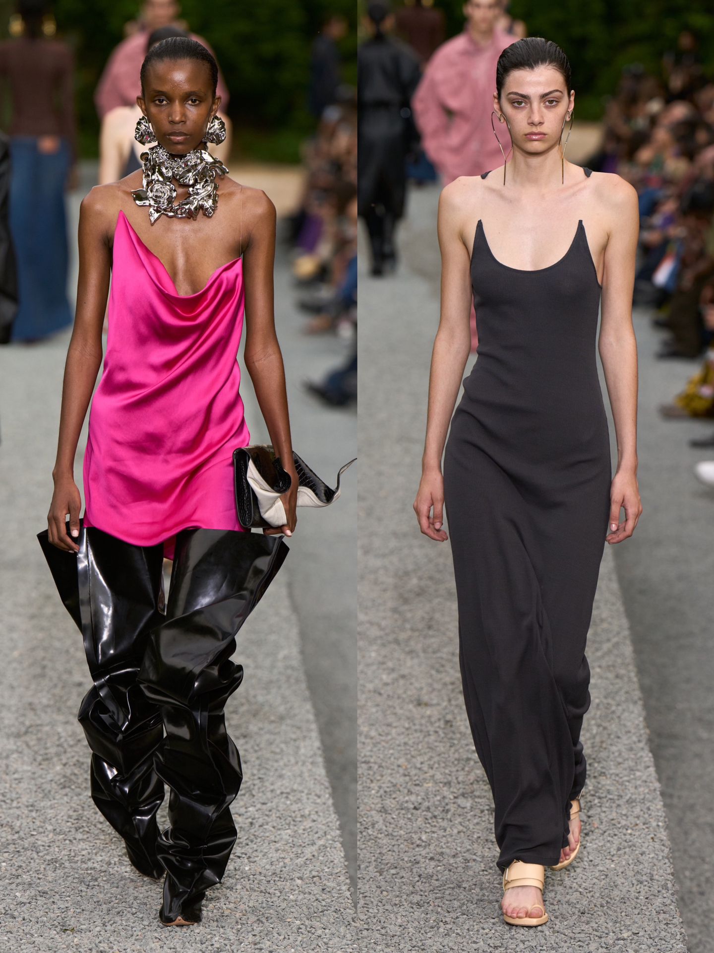 毛纺 S型 黑豆色 性感 极简  - VALI鞋履AI设计主图