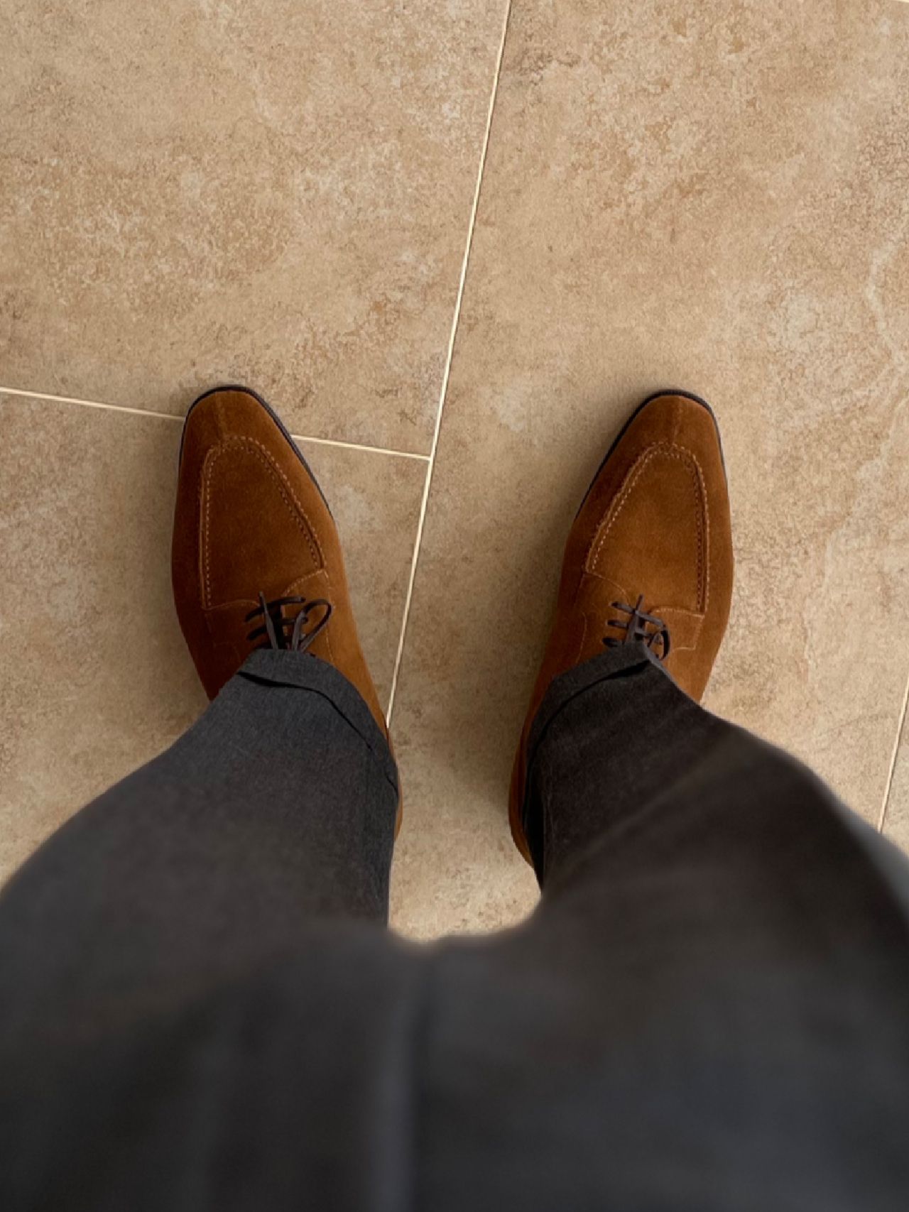 尖头 系带 深口鞋 皮革  - VALI鞋履AI设计主图