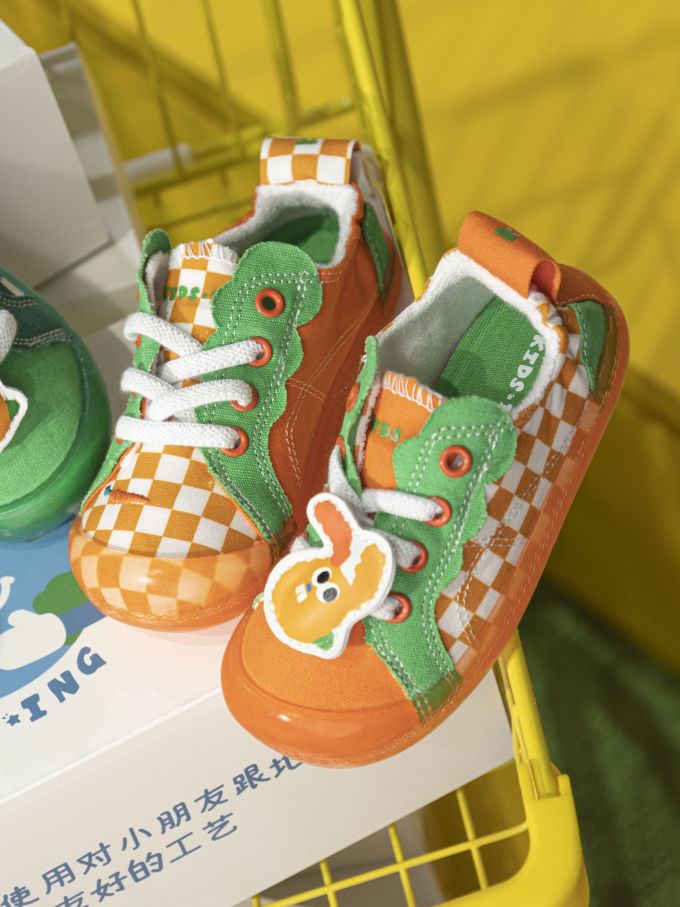 圆头 低帮 魔术贴 深口鞋 