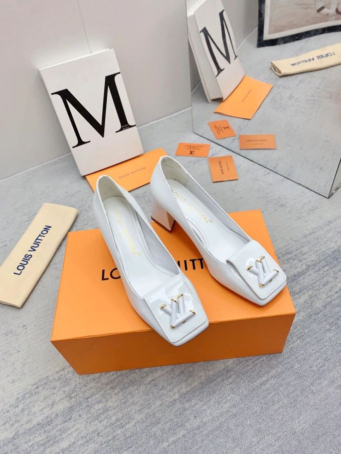 方头 低帮 一脚蹬 浅口鞋 皮革 