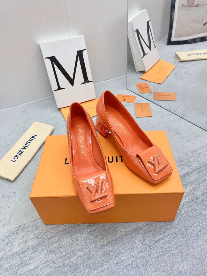 方头 低帮 一脚蹬 浅口鞋 皮革 