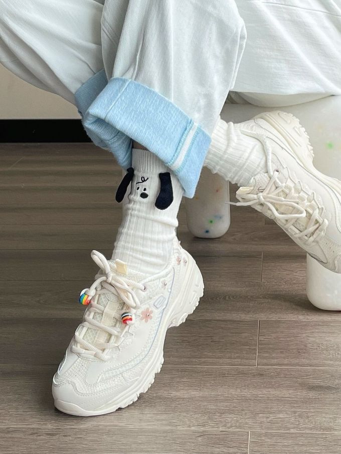 厚底 圆头 低帮 系带 深口鞋 