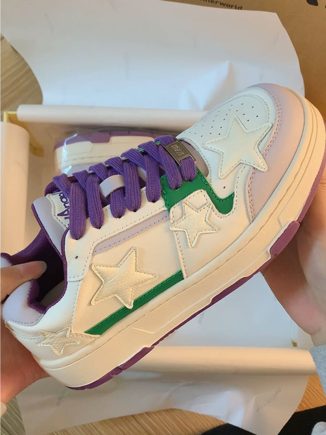 平底 圆头 低帮 系带 深口鞋 皮革  - VALI鞋履AI设计主图