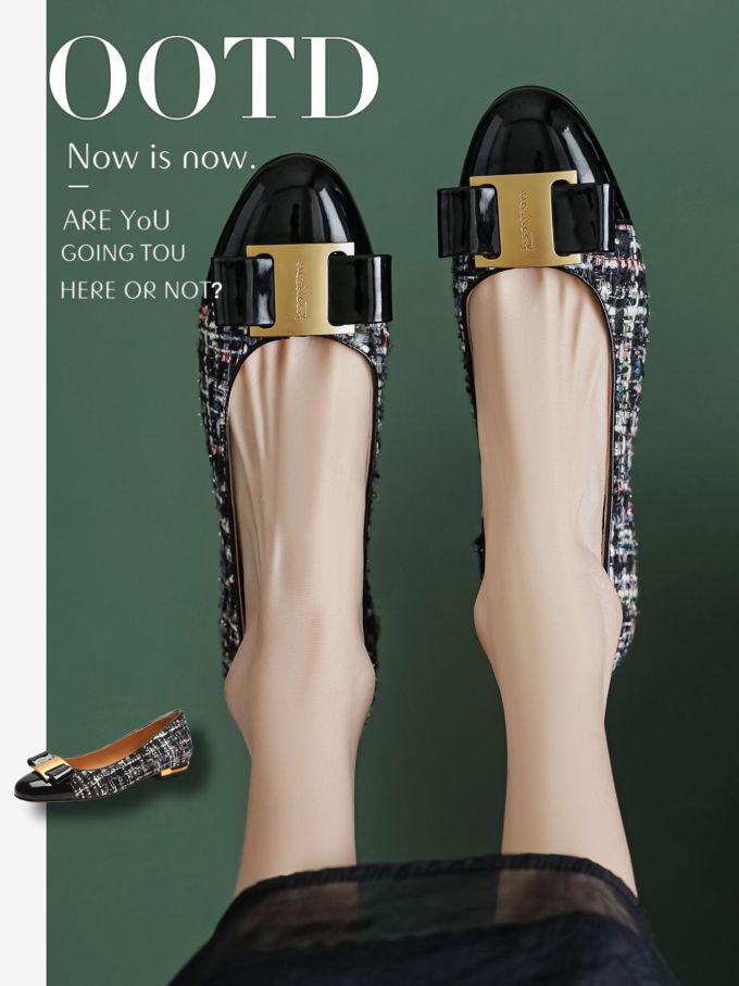 圆头 低帮 一脚蹬 浅口鞋 