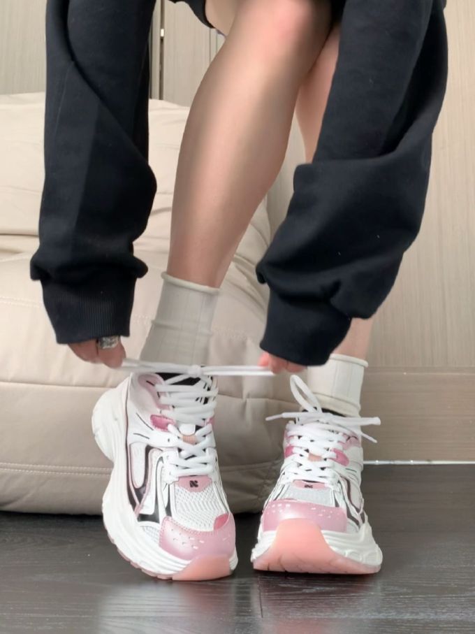 厚底 圆头 中帮 系带 深口鞋 