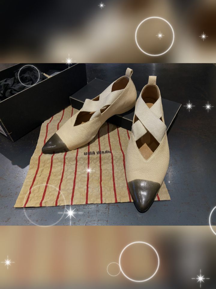 粗跟 高跟 尖头 松紧带 低筒 皮革  - VALI鞋履AI设计主图