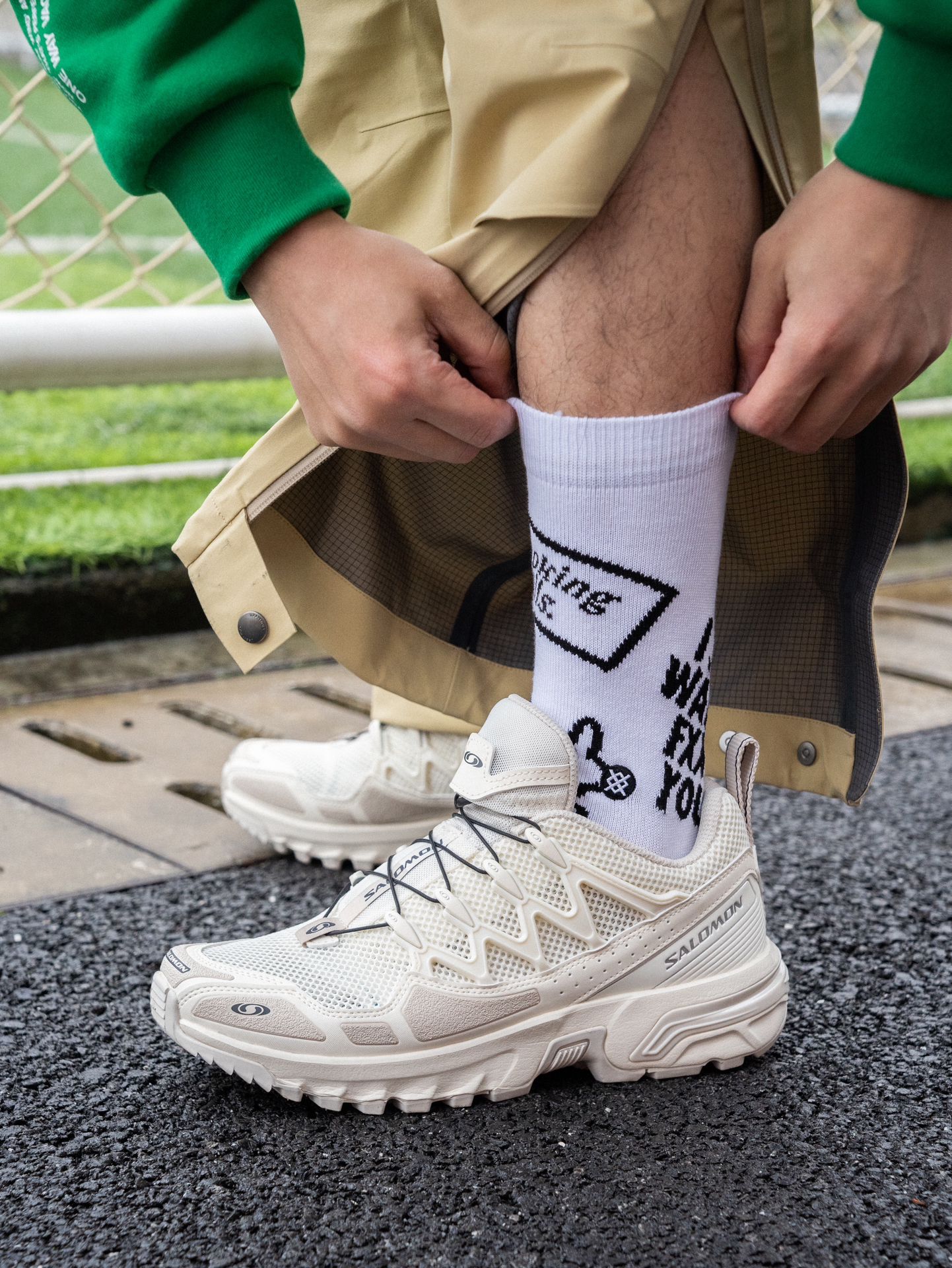 厚底 尖头 低帮 系带 深口鞋 网面  - VALI鞋履AI设计主图