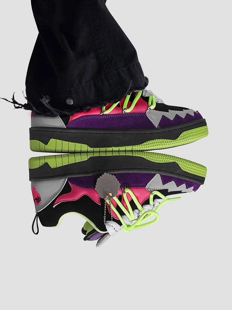 平底 圆头 低帮 系带 深口鞋  - VALI鞋履AI设计主图