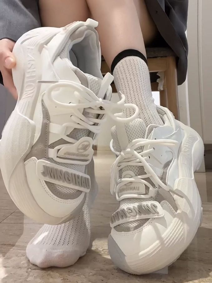 圆头 低帮 魔术贴 深口鞋 