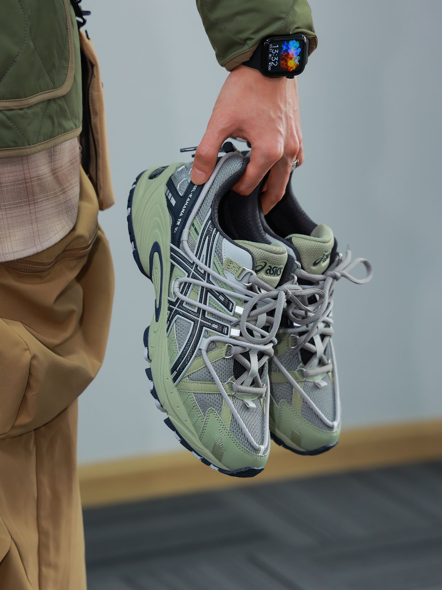 厚底 圆头 低帮 系带 深口鞋 网面  - VALI鞋履AI设计主图