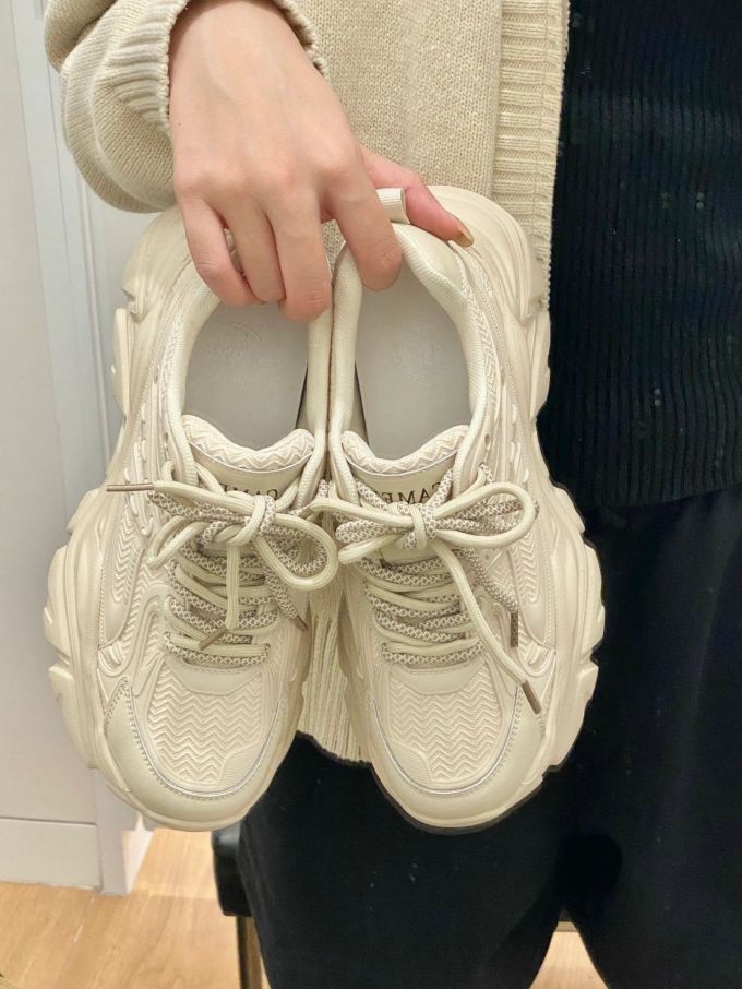 圆头 低帮 系带 深口鞋 