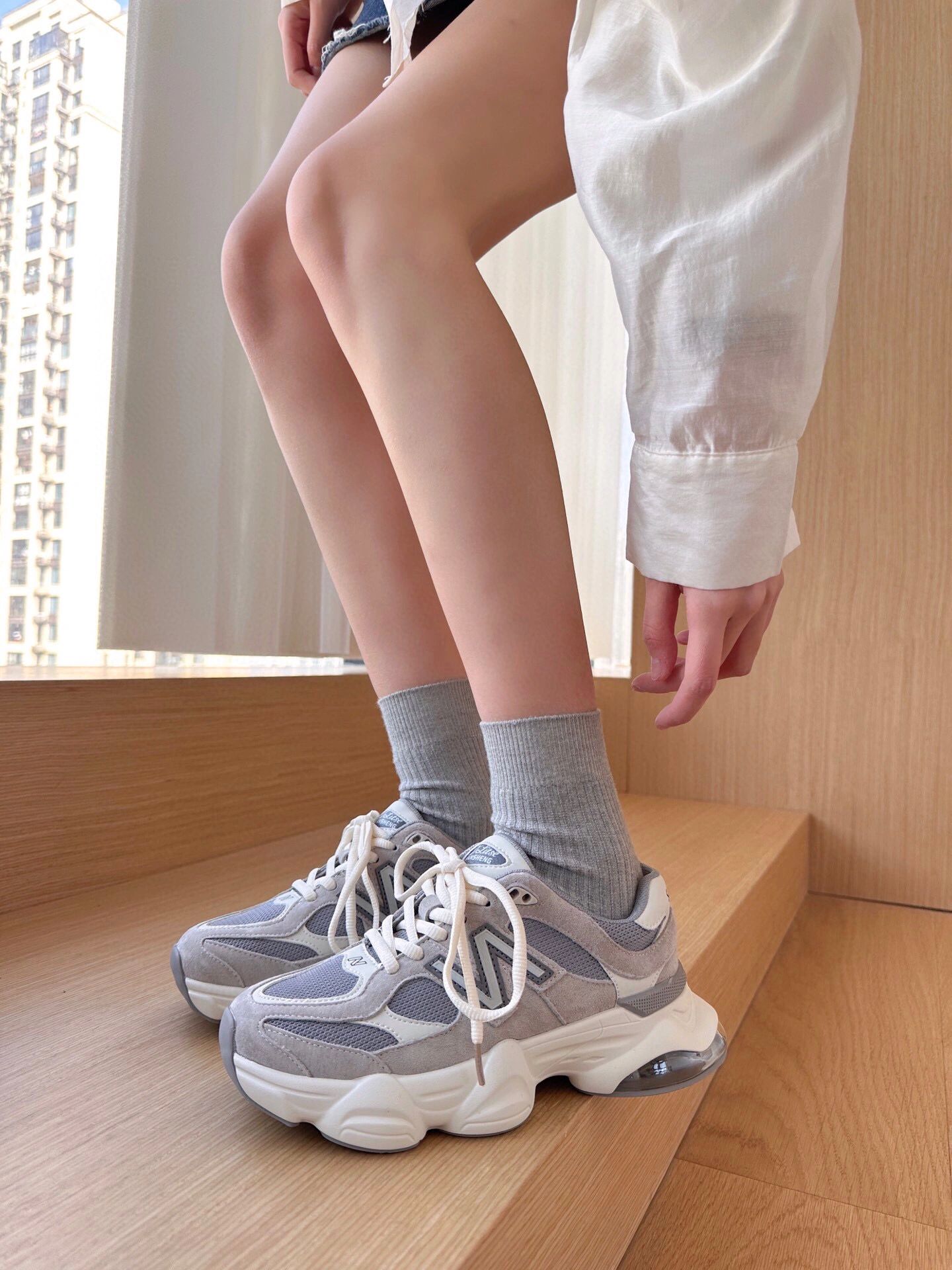 厚底 圆头 低帮 系带 深口鞋  - VALI鞋履AI设计主图