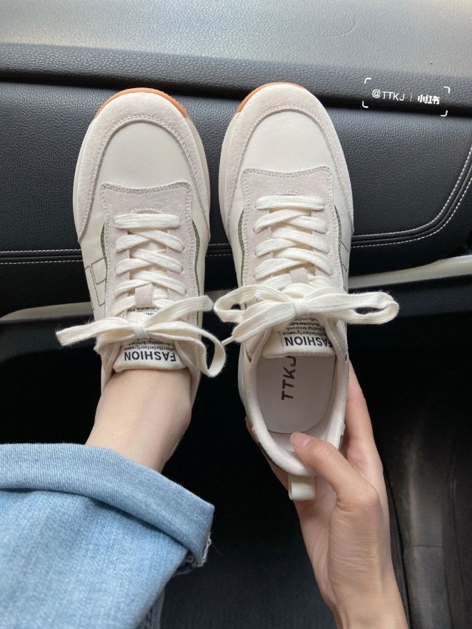 圆头 系带 深口鞋 