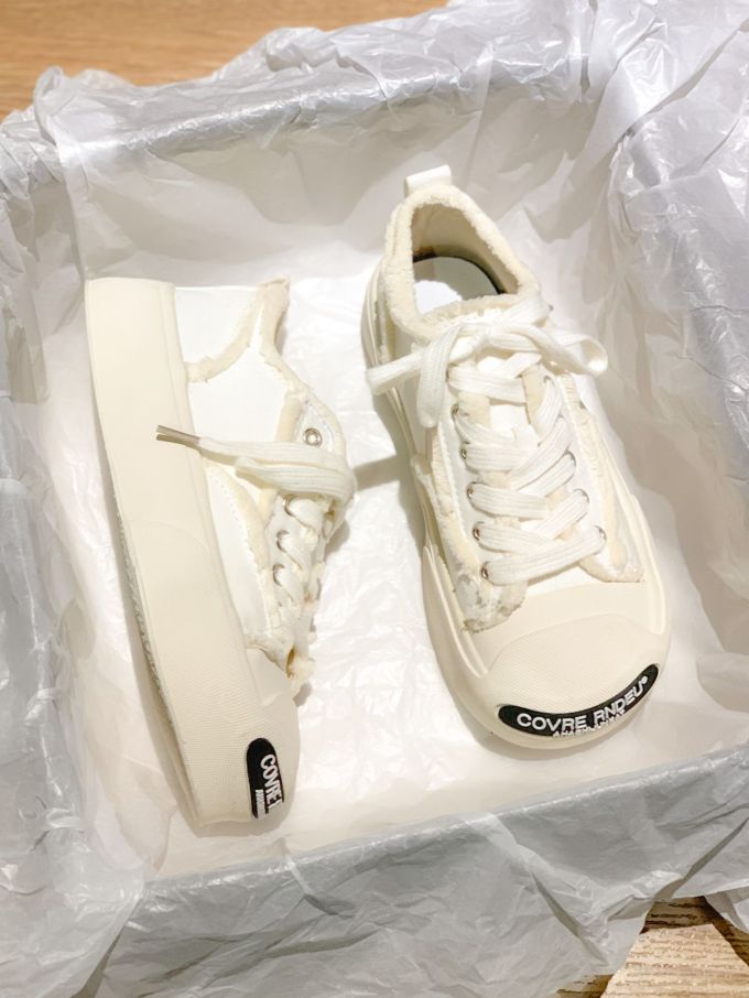 平底 圆头 低帮 系带 深口鞋 蕾丝 