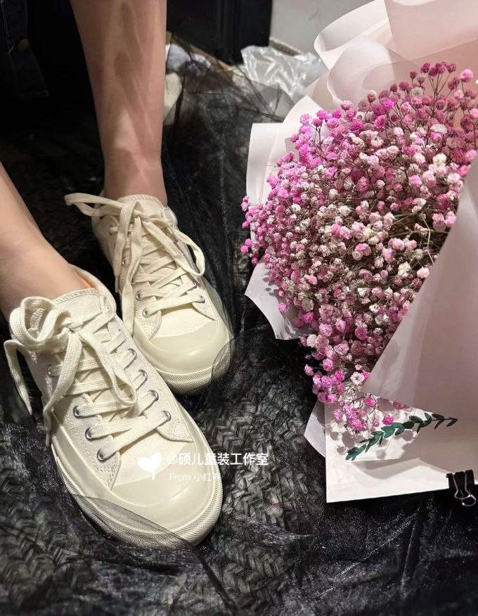 圆头 系带 深口鞋 