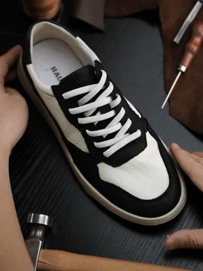 圆头 低帮 系带 深口鞋 