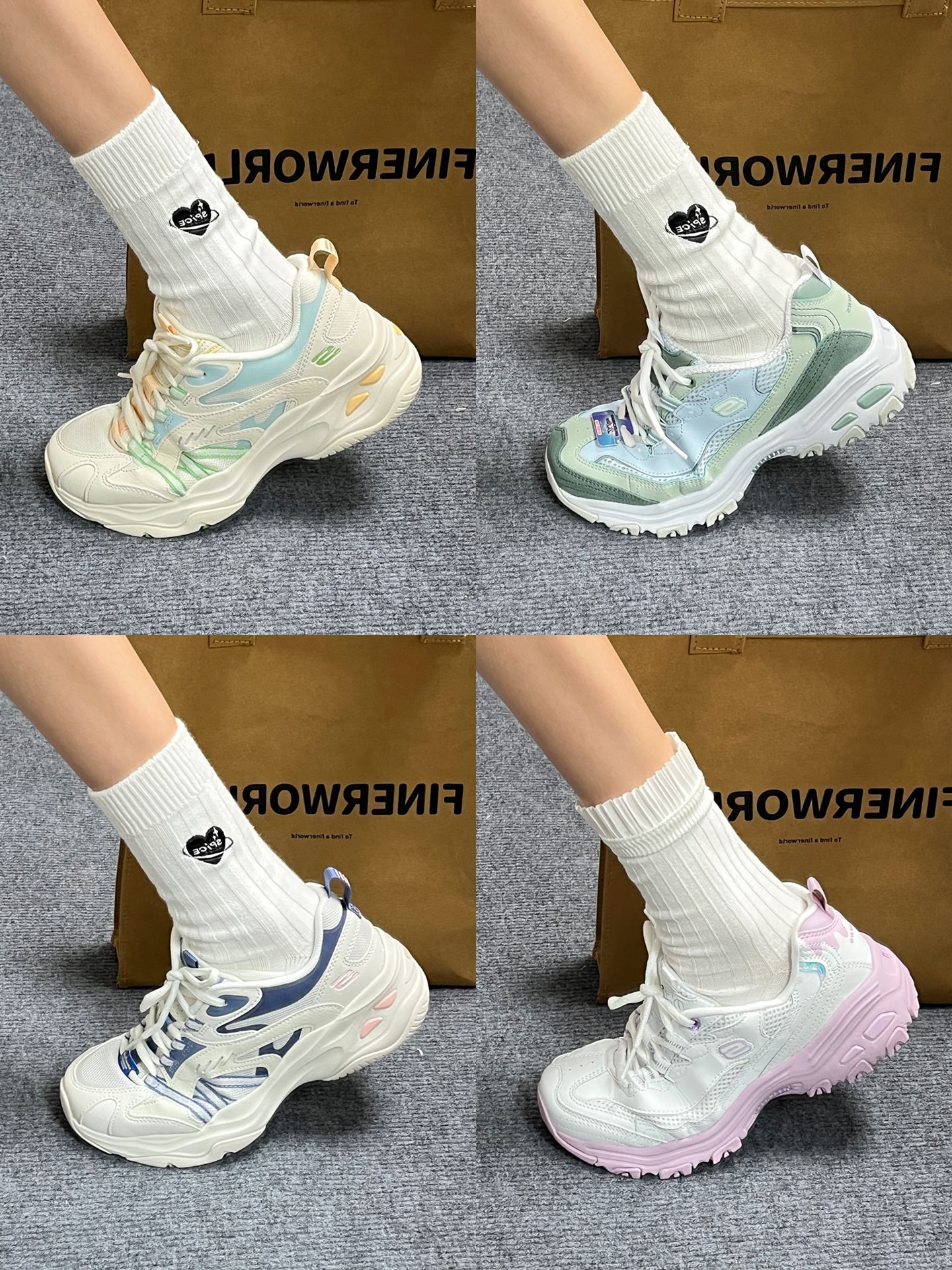 厚底 圆头 低帮 系带 深口鞋  - VALI鞋履AI设计主图