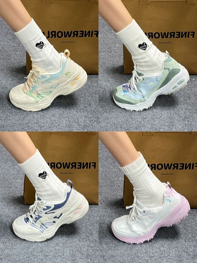 厚底 圆头 低帮 系带 深口鞋 