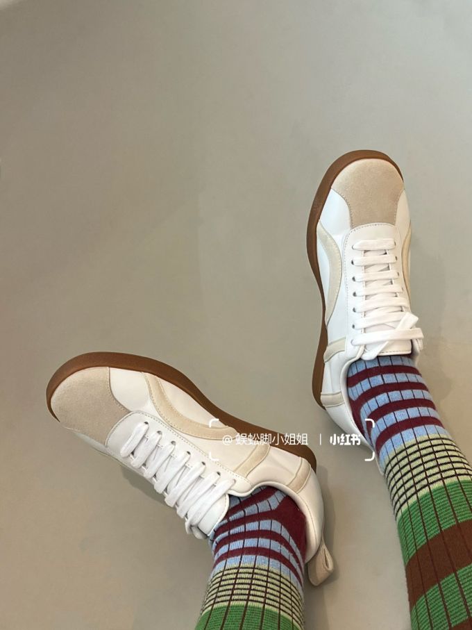 平底 圆头 低帮 系带 深口鞋 