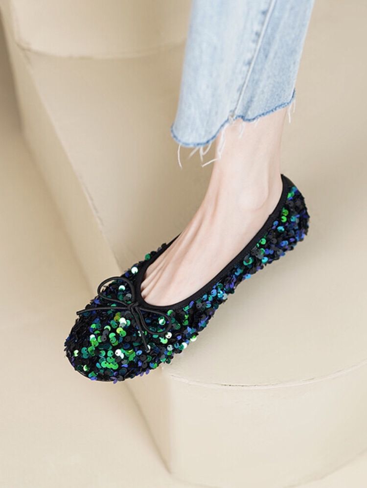 粗跟 低跟 方头 低帮 一脚蹬 中口鞋  - VALI鞋履AI设计主图