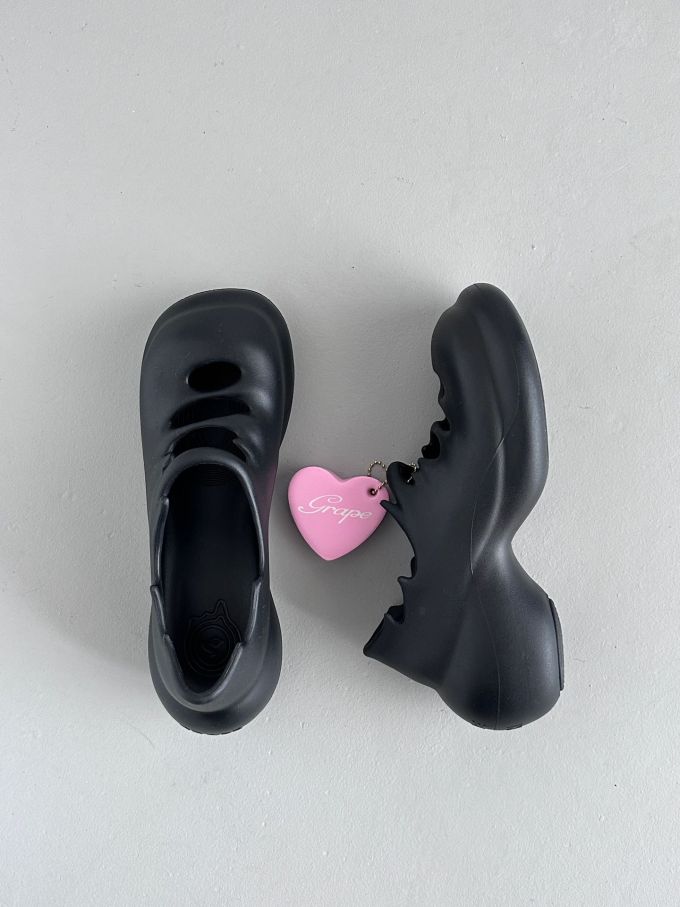 圆头 松紧带 深口鞋 皮革 