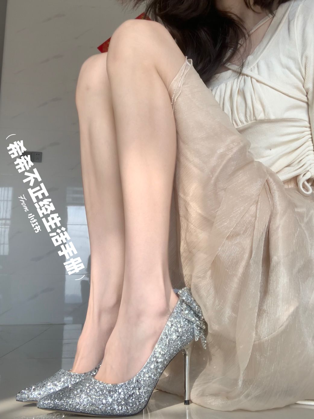 雪纺 A型 灰羽色 轻粉色 月夜色 铝灰色  - VALI鞋履AI设计主图